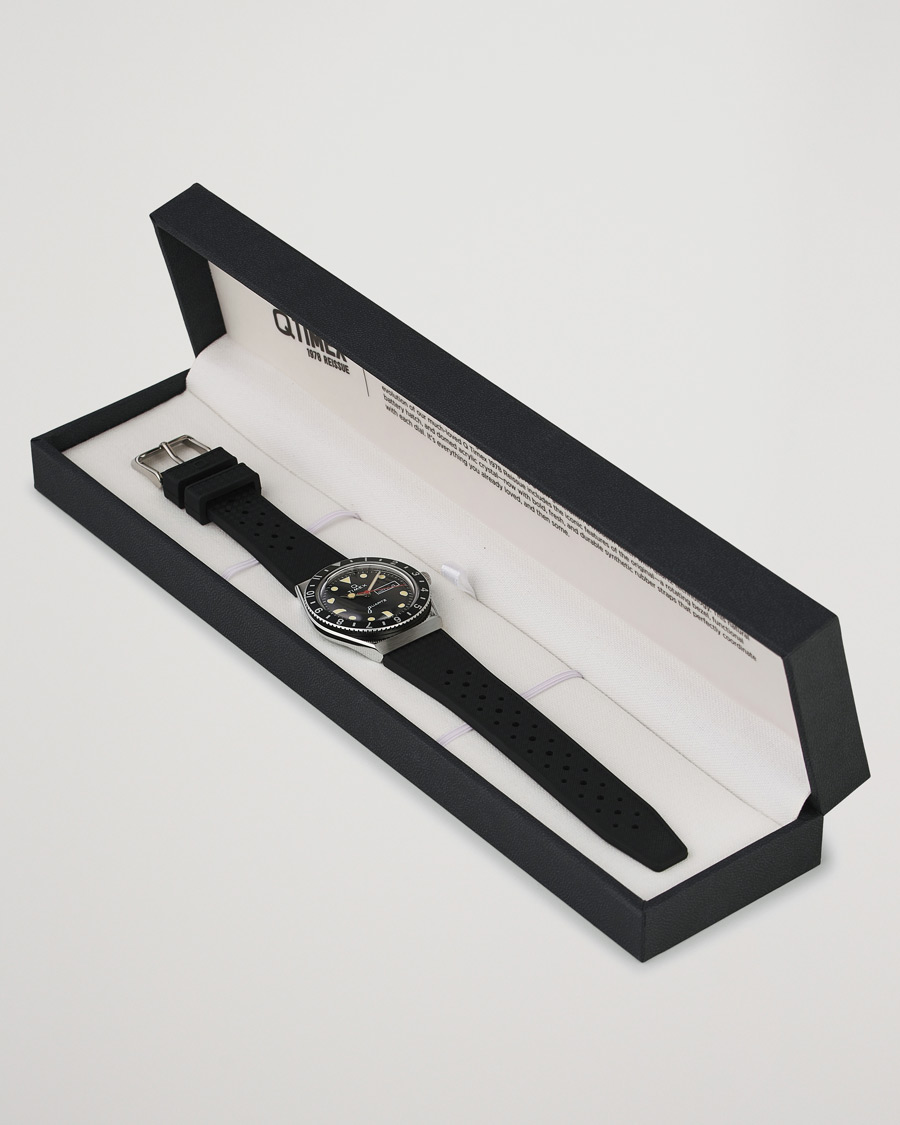 Herren | Timex Q Diver 38mm Rubber Strap Black | Timex | Q Diver 38mm Rubber Strap Black