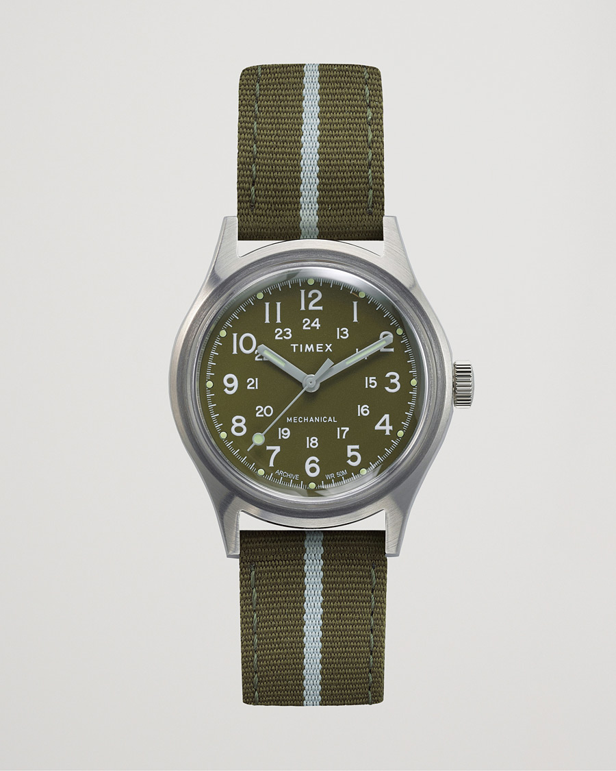 Herren | Timex MK1 Mechanical Watch 36mm Green | Timex | MK1 Mechanical Watch 36mm Green