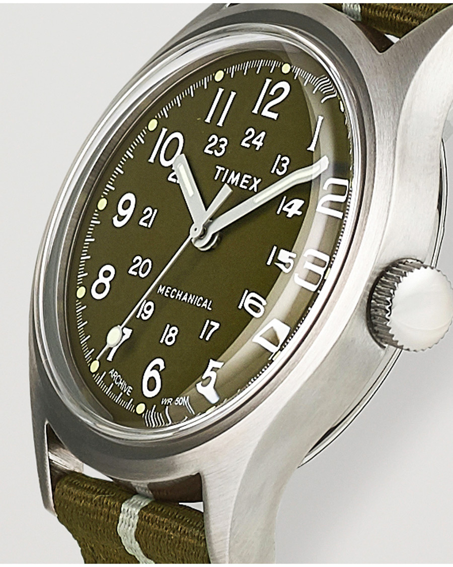 Herren | Timex MK1 Mechanical Watch 36mm Green | Timex | MK1 Mechanical Watch 36mm Green