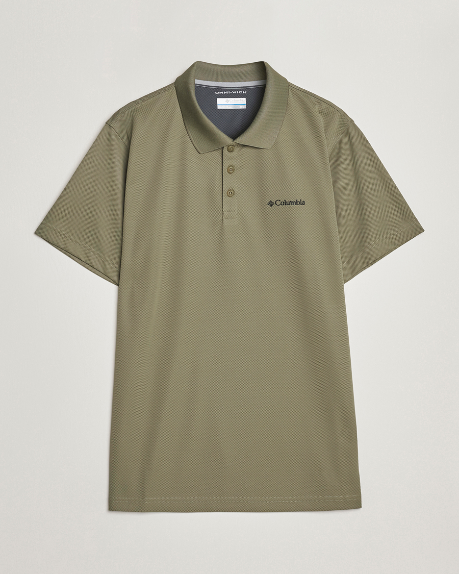 Herren | Poloshirts | Columbia | Utilizer Function Polo Stone Green