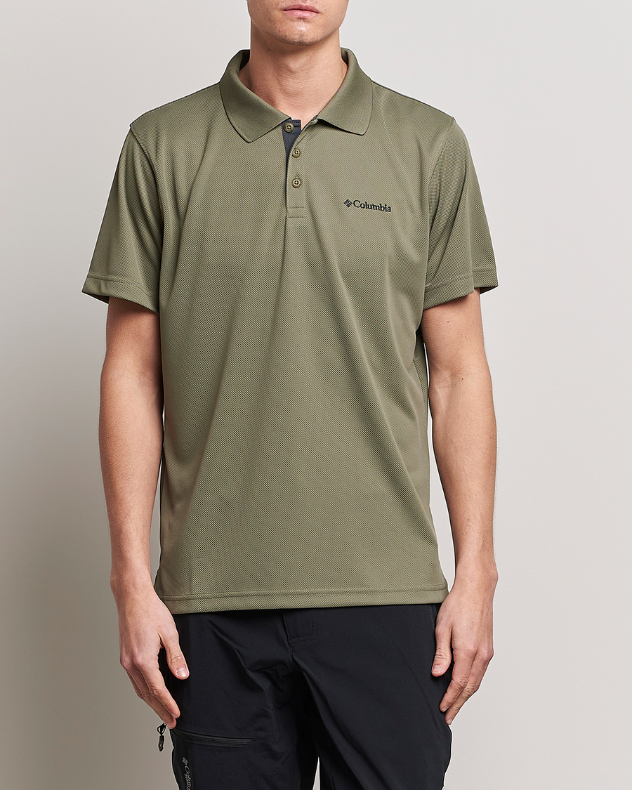 Herren | Poloshirts | Columbia | Utilizer Function Polo Stone Green