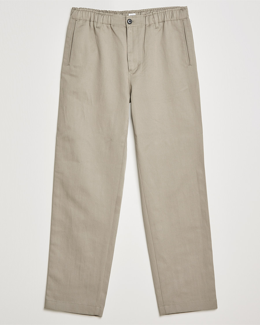 Herren | Hosen | Filippa K | Odin Linen Trouser Light Taupe