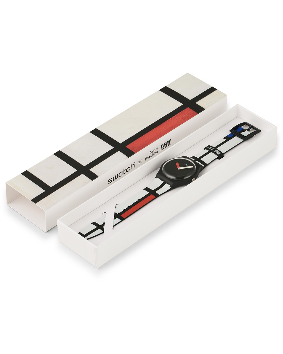 Herren | Swatch Red, Blue and White by Piet Mondrian | Swatch | Red, Blue and White by Piet Mondrian