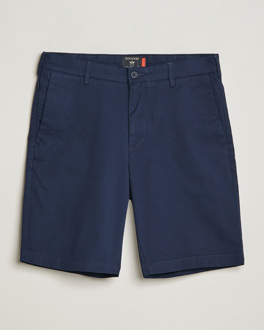 Herren | Shorts | Dockers | Cotton Stretch Twill Chino Shorts Navy Blazer