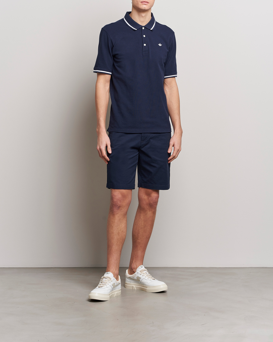 Herren | Shorts | Dockers | Cotton Stretch Twill Chino Shorts Navy Blazer