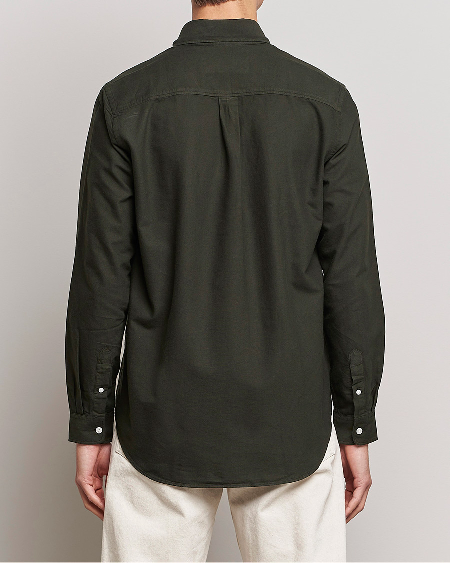 Herren | Hemden | A Day's March | Moorgate Dyed Oxford Shirt Seaweed