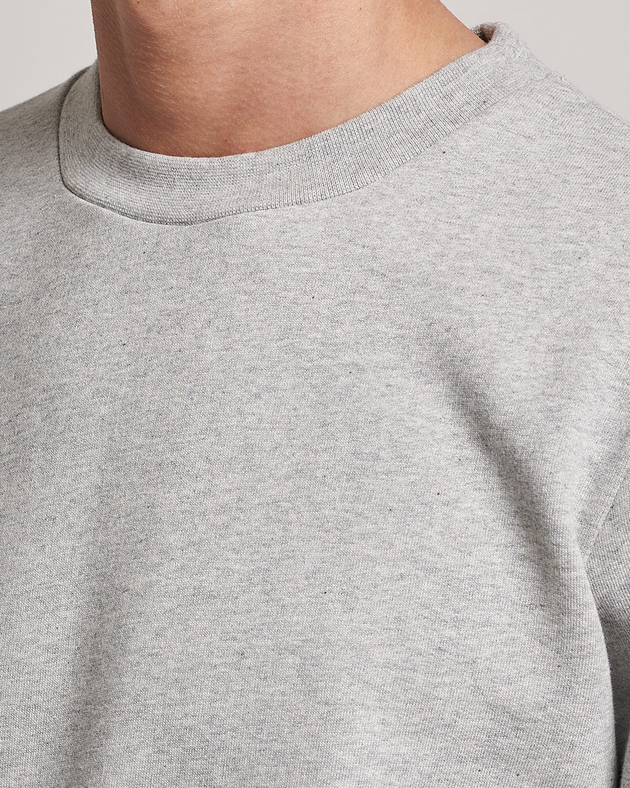 Herren | Pullover | A Day's March | Shaw Sturdy Fleece Sweatshirt Grey