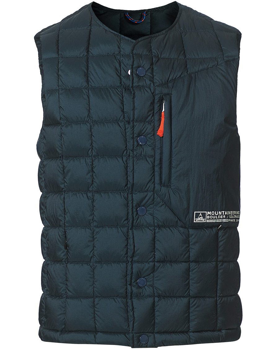 Herren | Jacken | Holubar | Hudson Padded Nylon Vest Navy