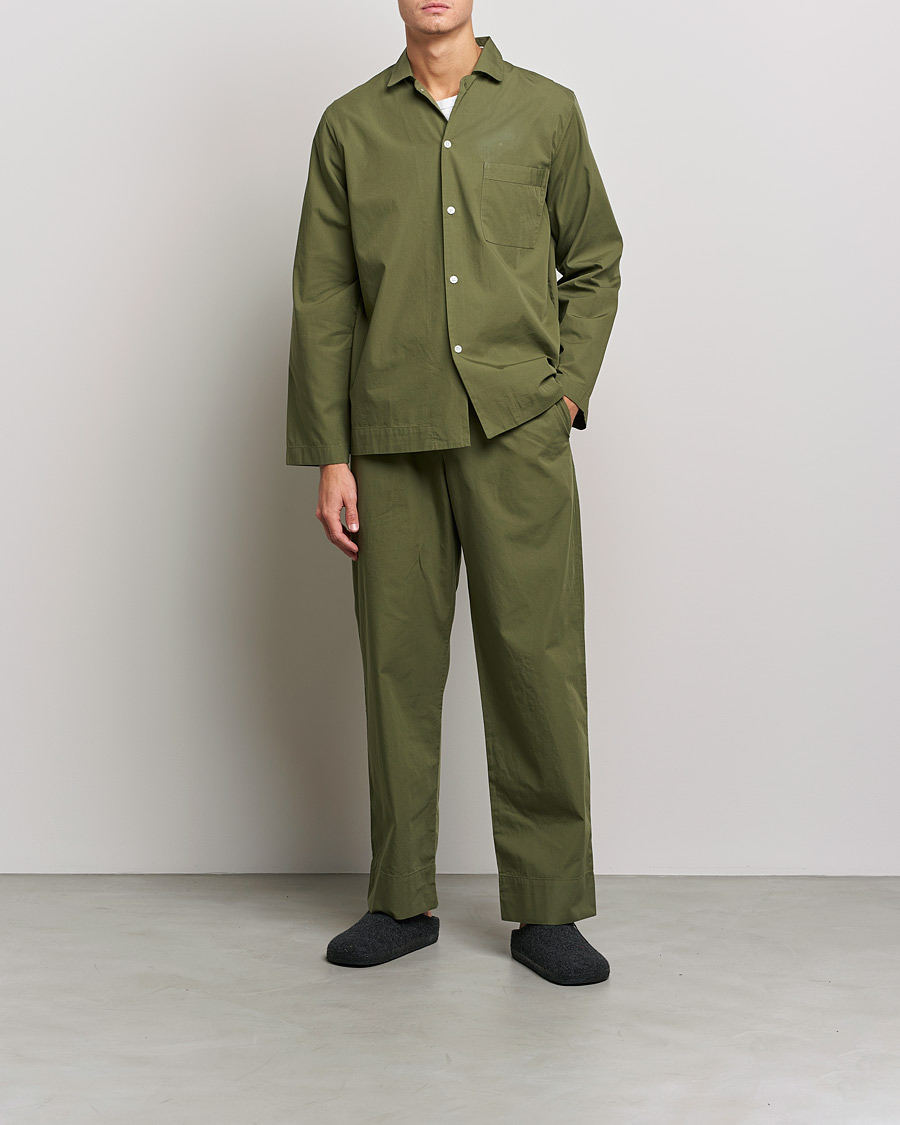 Herren | Schlafanzüge & Bademäntel | Tekla | Poplin Pyjama Shirt Willow