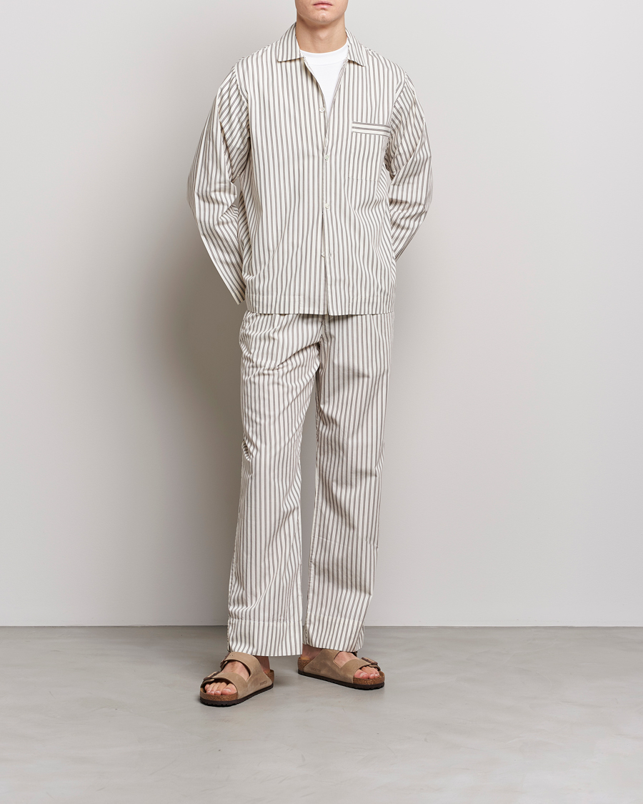 Herren | Schlafanzüge & Bademäntel | Tekla | Poplin Pyjama Pants Hopper Stripes