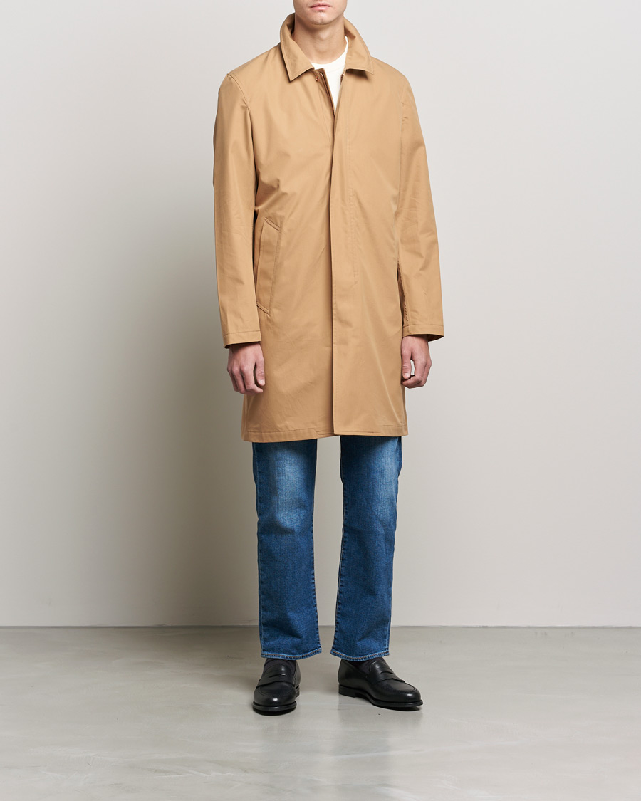 Herren | Jacken | Private White V.C. | Unlined Cotton Ventile Mac Coat 3.0 Warm Sand