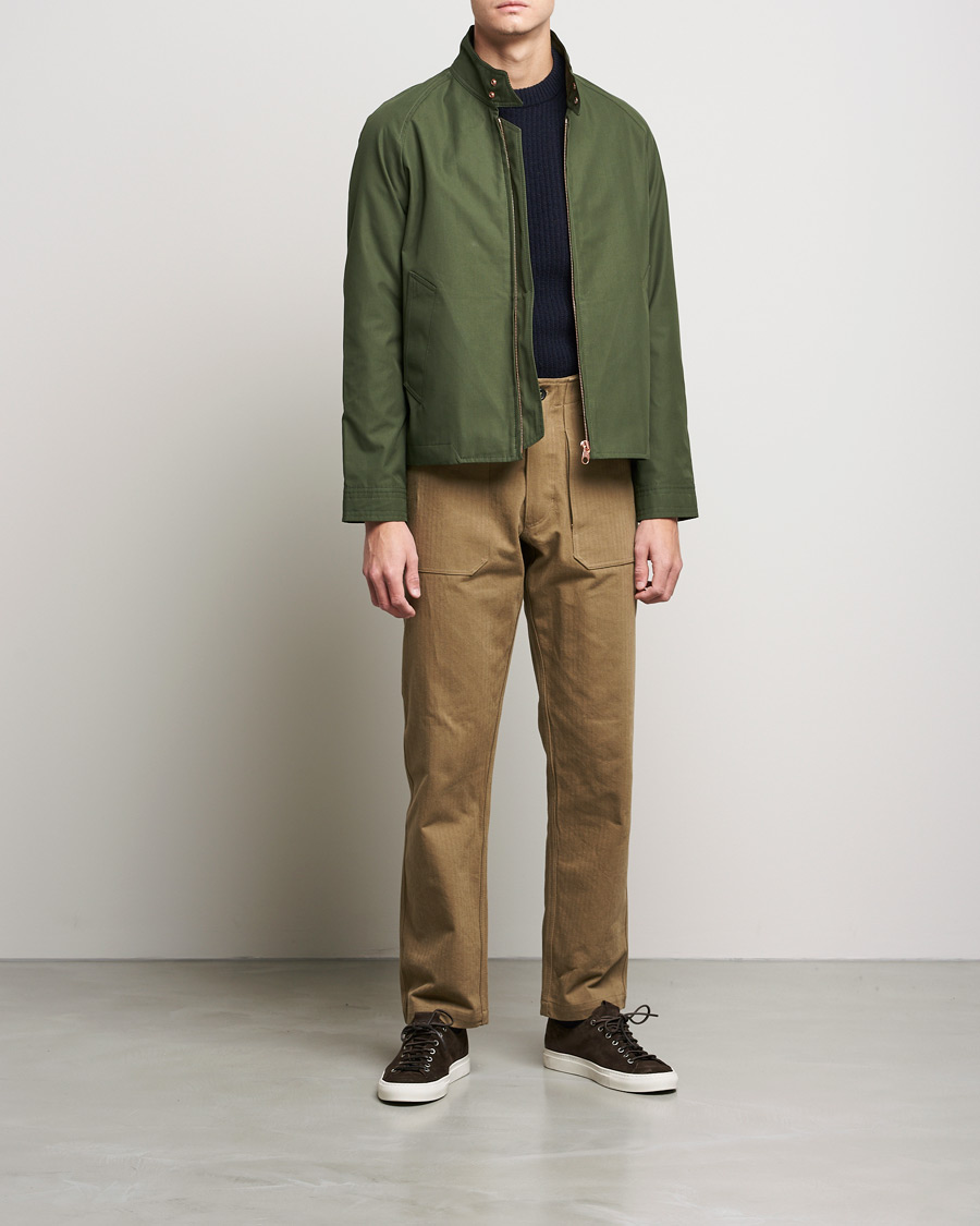 Herren | Jacken | Private White V.C. | Ventile Harrington Jacket 3.0 Olive