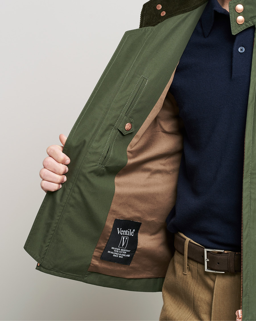 Herren | Jacken | Private White V.C. | Ventile Harrington Jacket 3.0 Olive