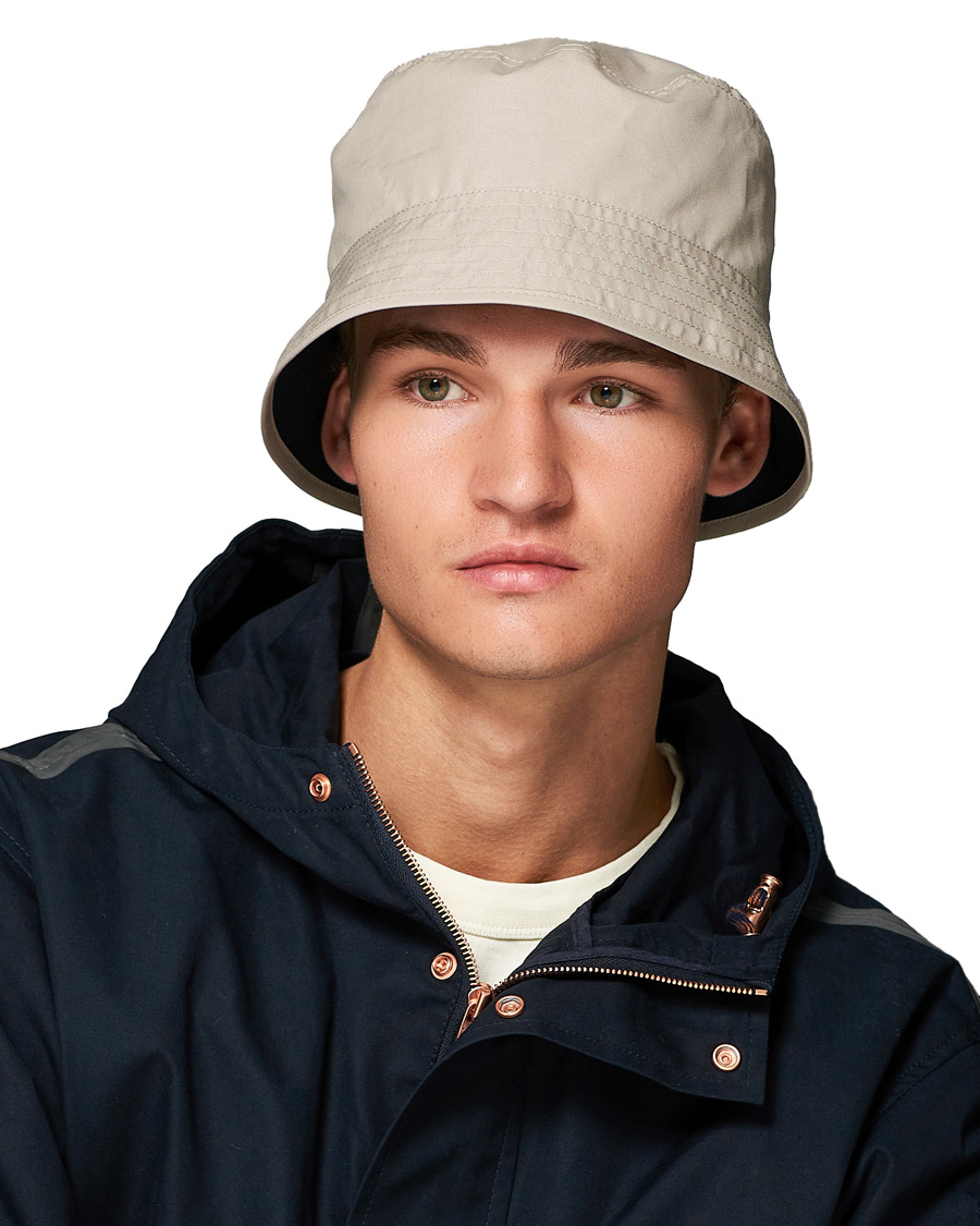 Herren | Private White V.C. Reversible Ventile Bucket Hat Stone | Private White V.C. | Reversible Ventile Bucket Hat Stone