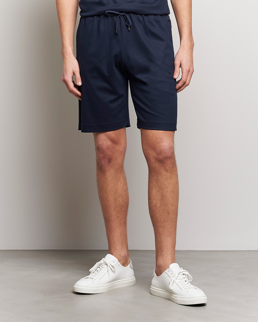 Herren |  | Zimmerli of Switzerland | Cotton/Modal Loungewear Shorts Midnight