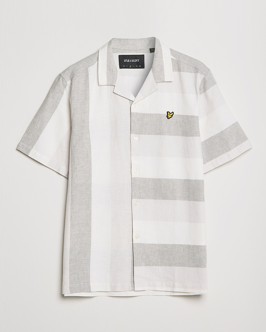 Herren | Hemden | Lyle & Scott | Artisinal Resort Short Sleeve Shirt Off White