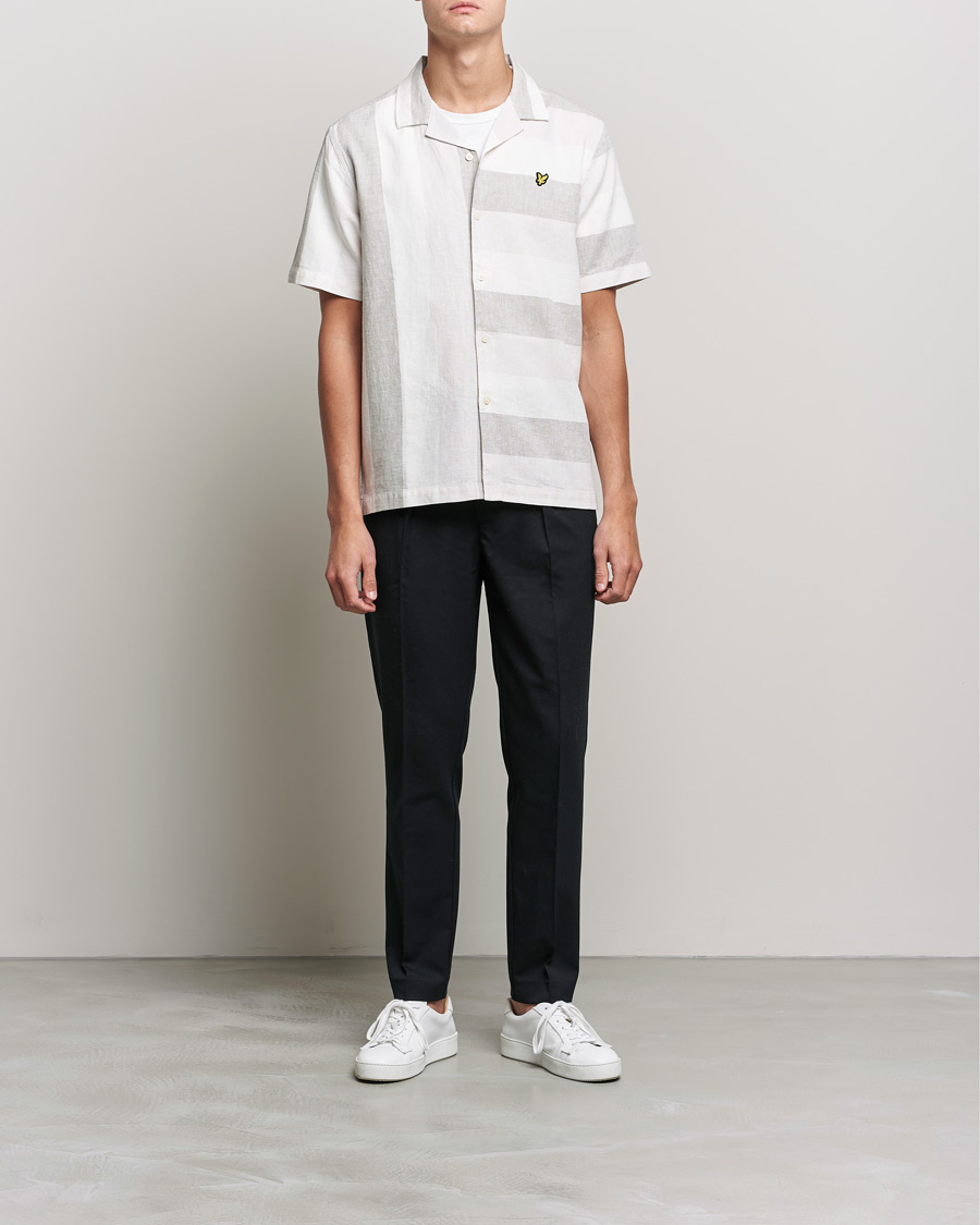 Herren | Hemden | Lyle & Scott | Artisinal Resort Short Sleeve Shirt Off White