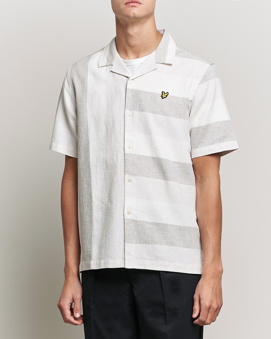 Herren | Hemden | Lyle & Scott | Artisinal Resort Short Sleeve Shirt Off White