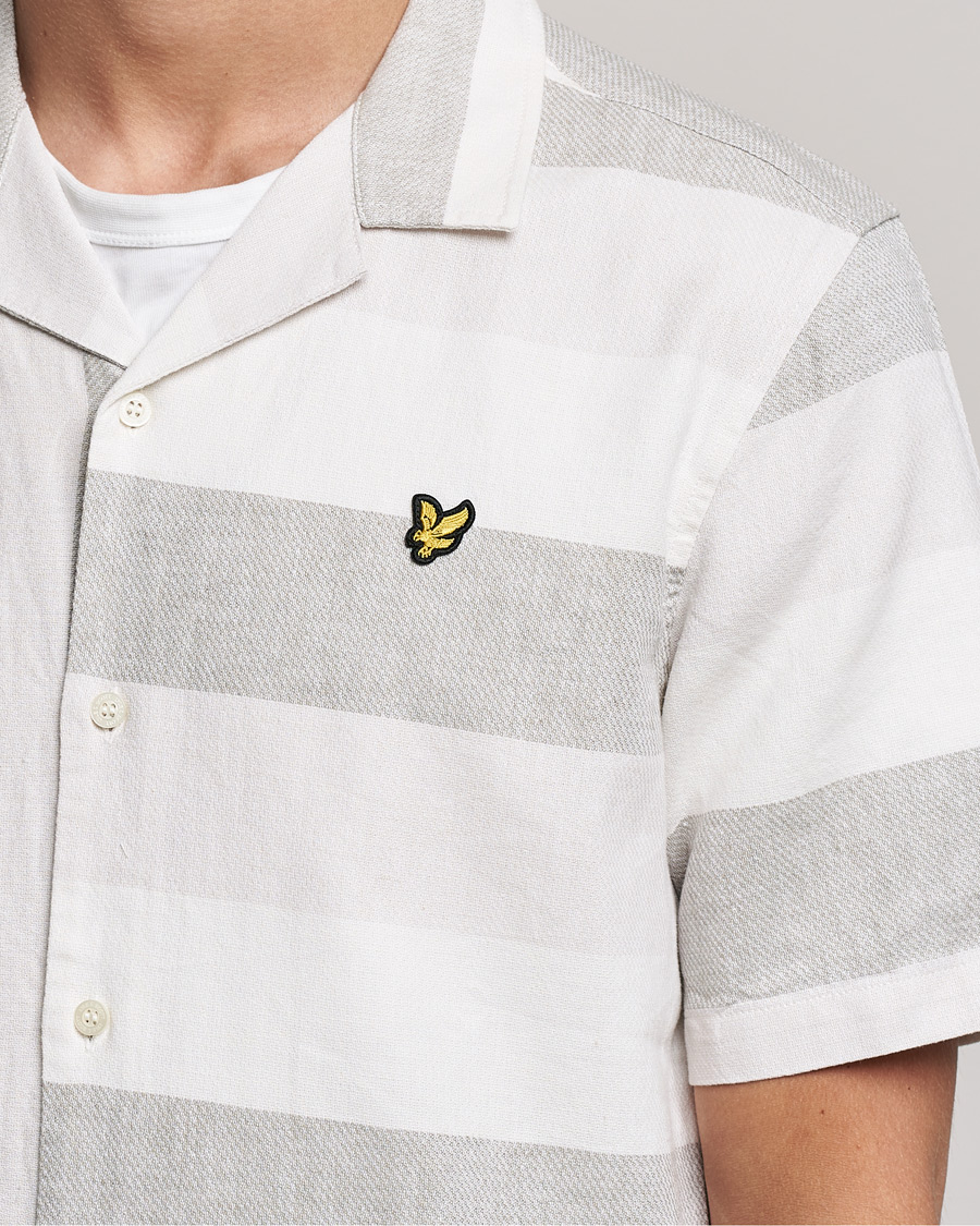 Herren | Hemden | Lyle & Scott | Artisinal Resort Short Sleeve Shirt Off White