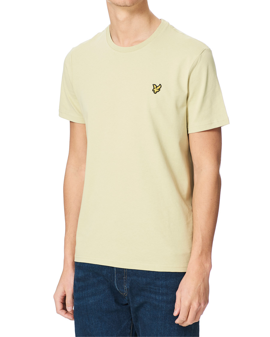 Herren | T-Shirts | Lyle & Scott | Crew Neck Tee Natural Green