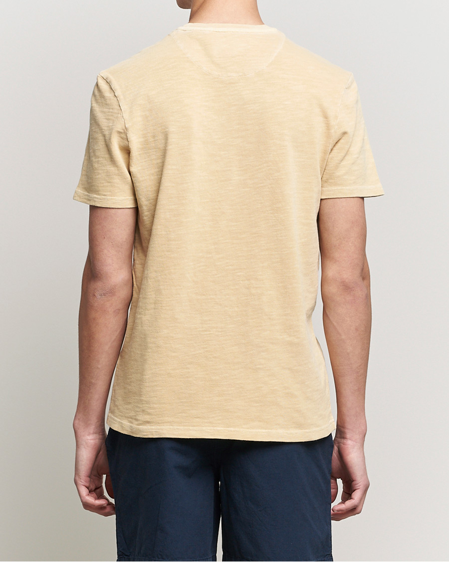 Herren | T-Shirts | Lyle & Scott | Cotton Slub T-shirt Gold Haze
