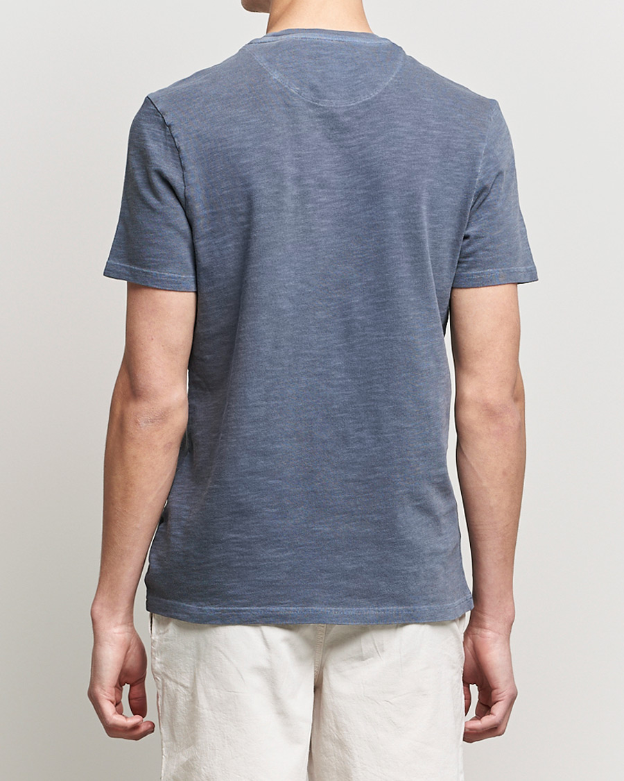 Herren | T-Shirts | Lyle & Scott | Cotton Slub T-shirt Dark Navy