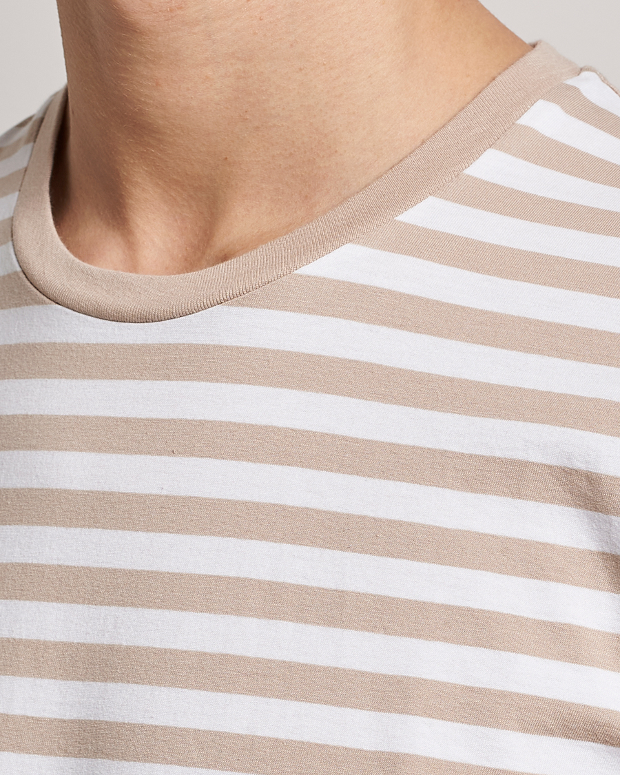 Herren | T-Shirts | Samsøe Samsøe | Samsøe & Samsøe Patrick Crew Neck Tee White Pure Cashmere