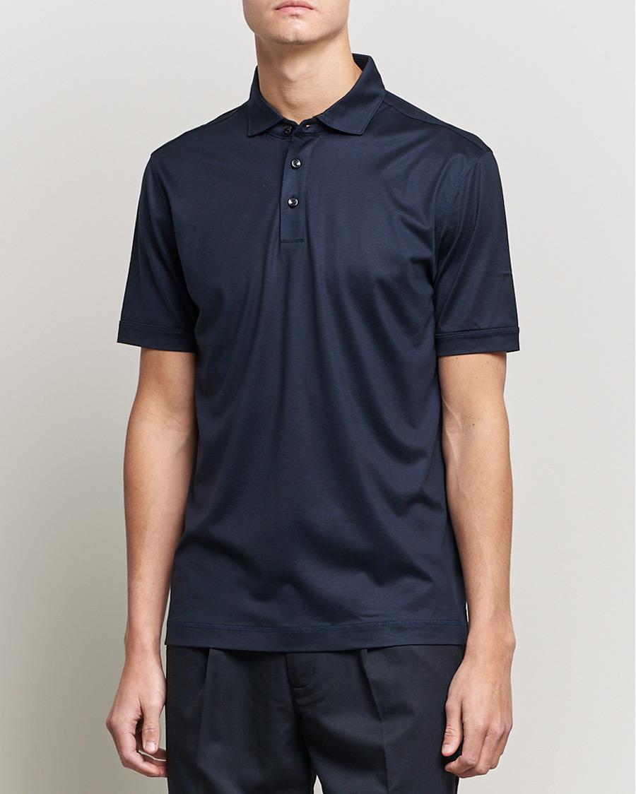 Herren | Poloshirts | BOSS BLACK | Press Polo Dark Blue