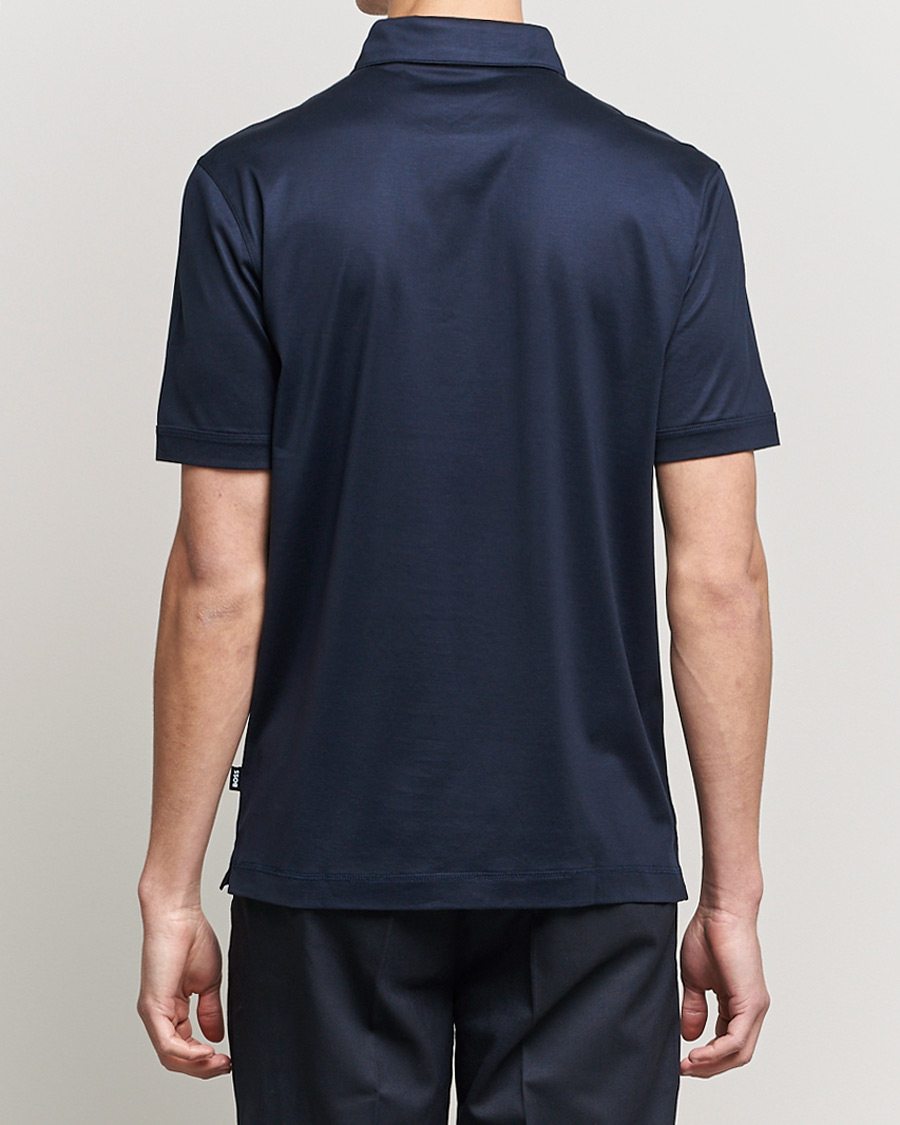 Herren | Poloshirts | BOSS BLACK | Press Polo Dark Blue