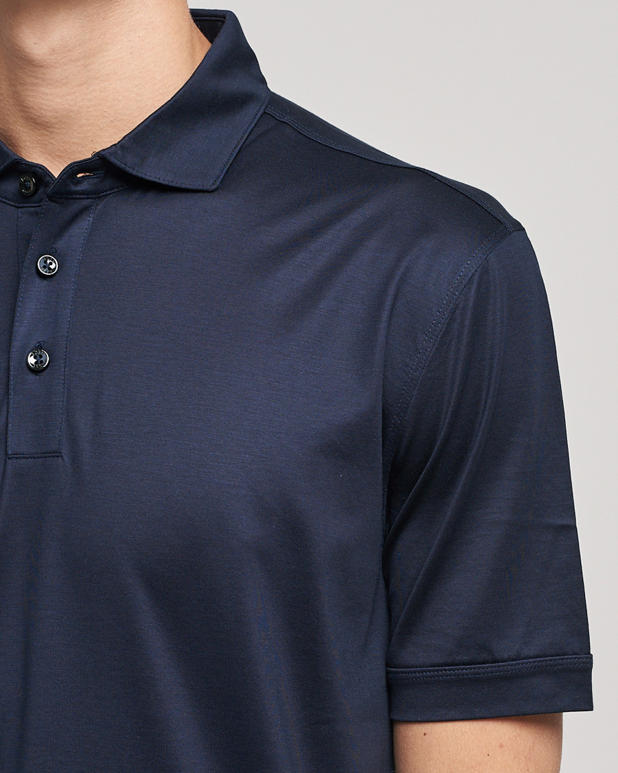 Herren | Poloshirts | BOSS BLACK | Press Polo Dark Blue