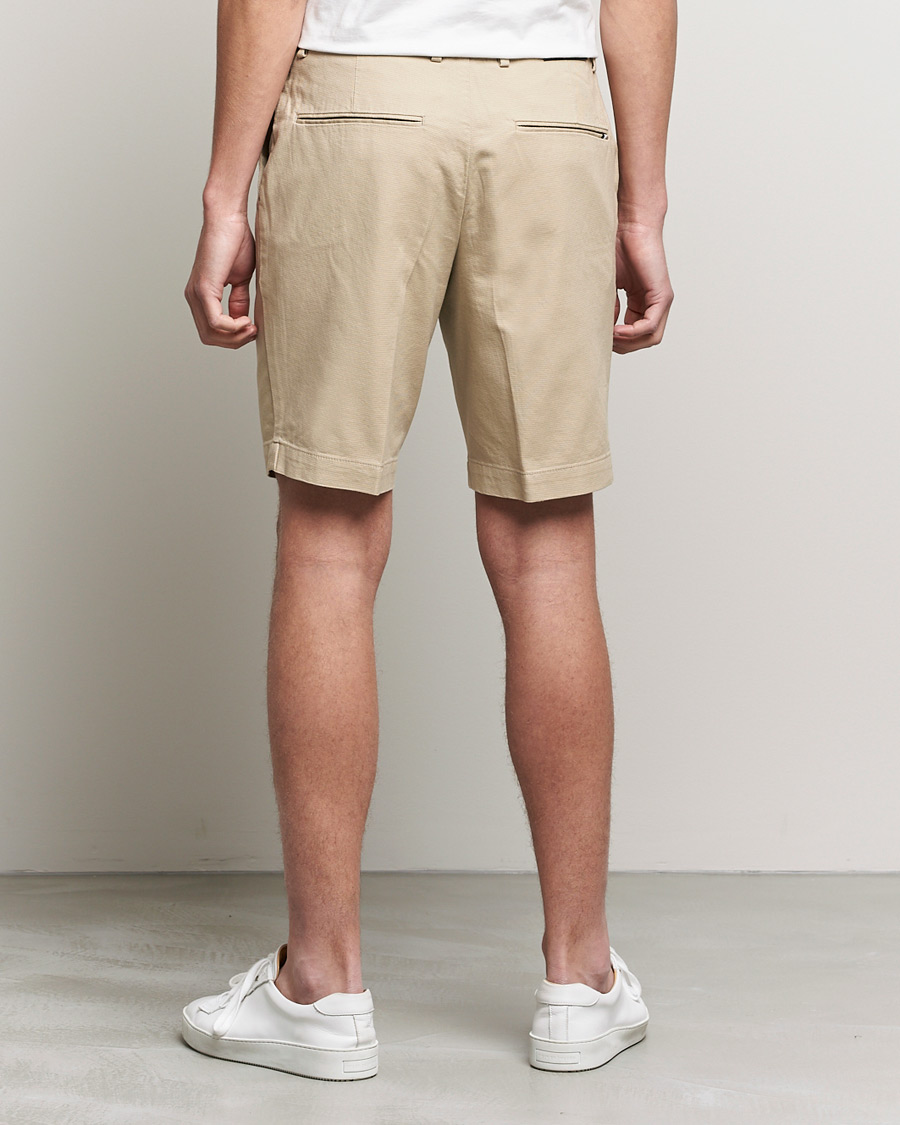 Herren | Shorts | BOSS BLACK | BOSS Slice Chino Shorts Light Beige