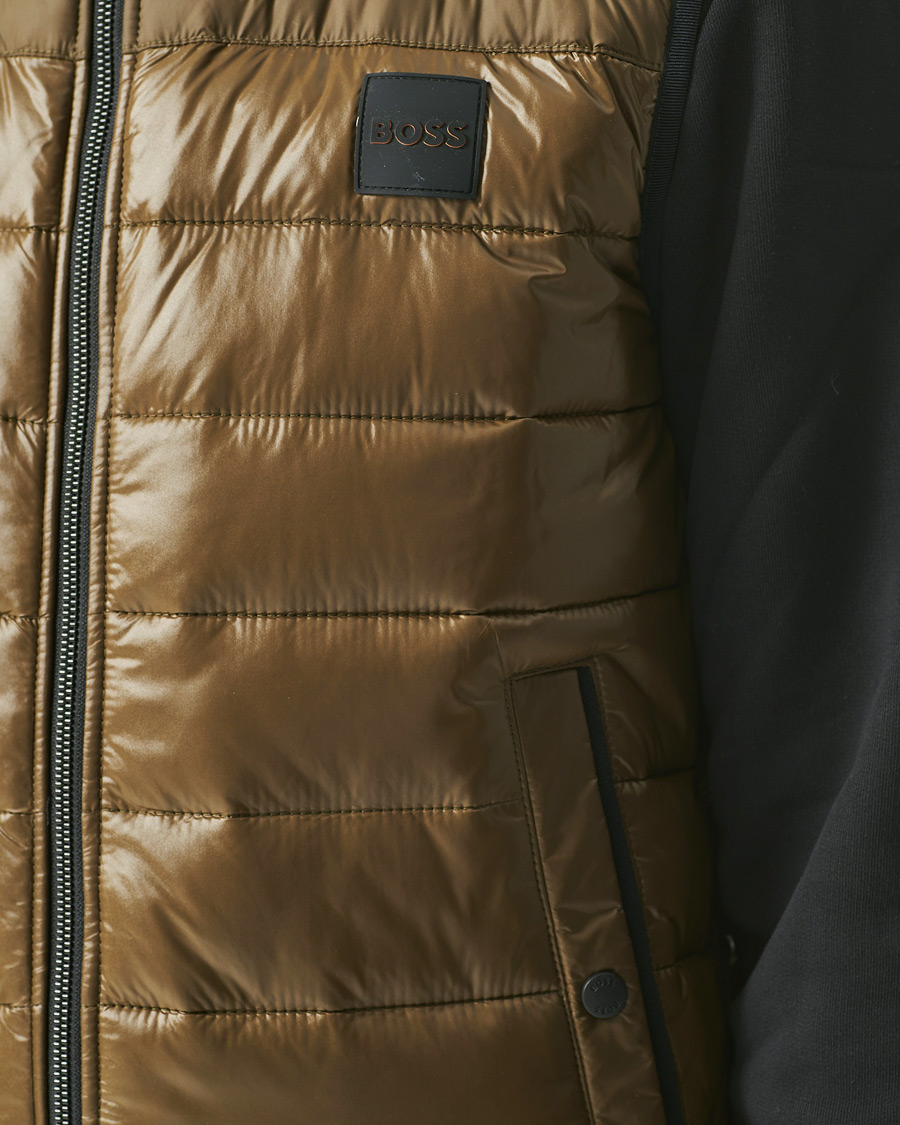 Herren | Jacken | BOSS ORANGE | Odeno Down Vest Dark Green