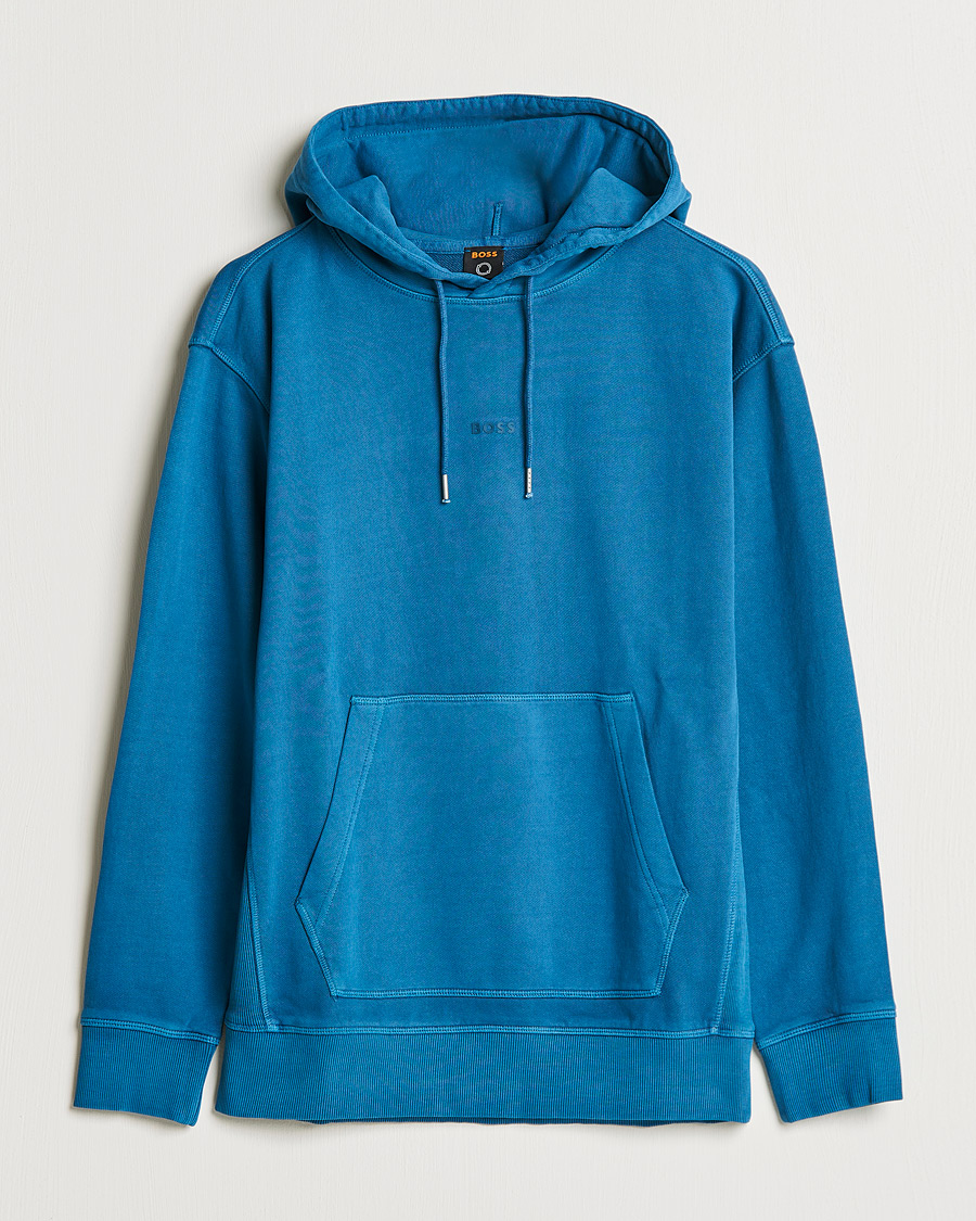 Herren | Pullover | BOSS ORANGE | BOSS Casual Wefadehoody Hoodie Medium Blue