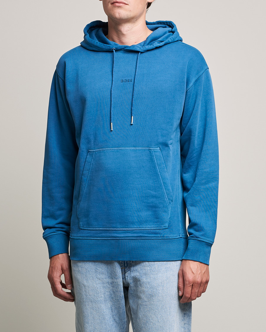 Herren | Pullover | BOSS ORANGE | BOSS Casual Wefadehoody Hoodie Medium Blue