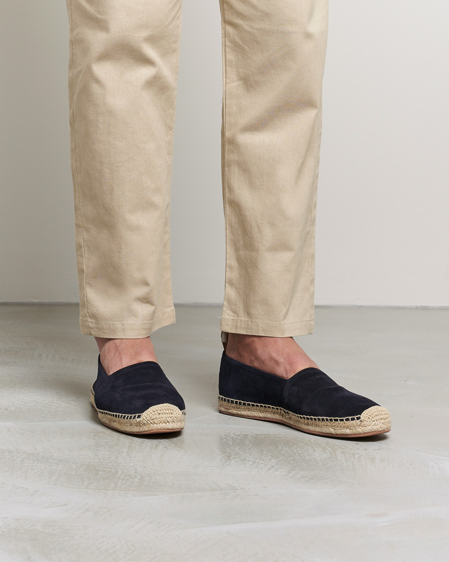 Herren | BOSS Madeira Espandrilles Dark Blue | BOSS BLACK | BOSS Madeira Espandrilles Dark Blue