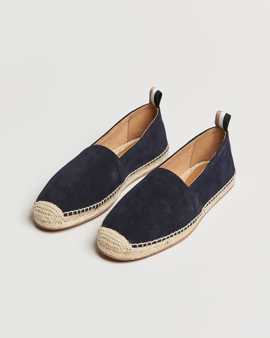 Herren | BOSS Madeira Espandrilles Dark Blue | BOSS BLACK | BOSS Madeira Espandrilles Dark Blue