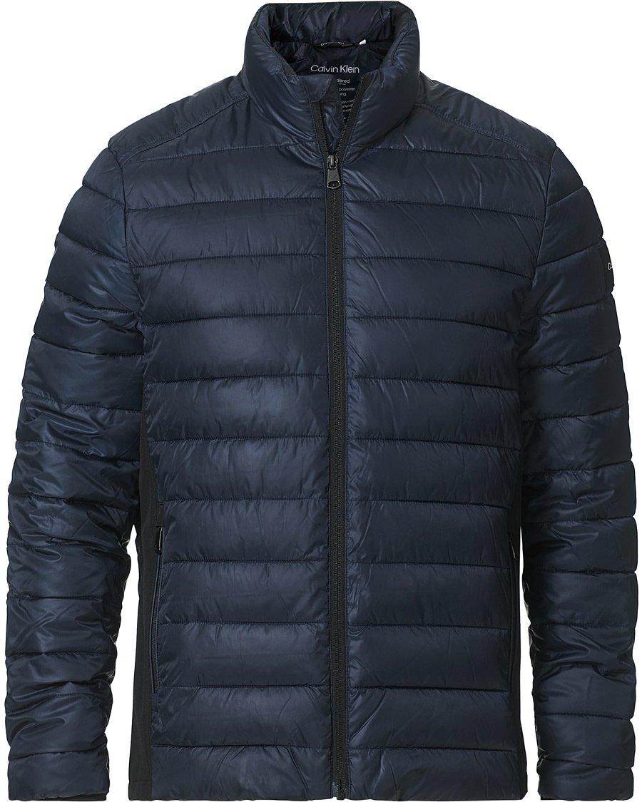 Herren | Jacken | Calvin Klein | Recycled Side Logo Down Jacket Navy