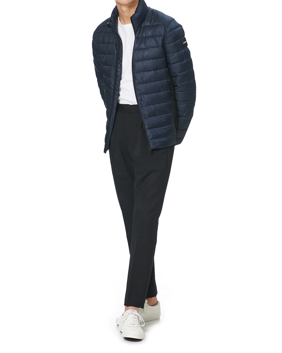 Herren | Jacken | Calvin Klein | Recycled Side Logo Down Jacket Navy