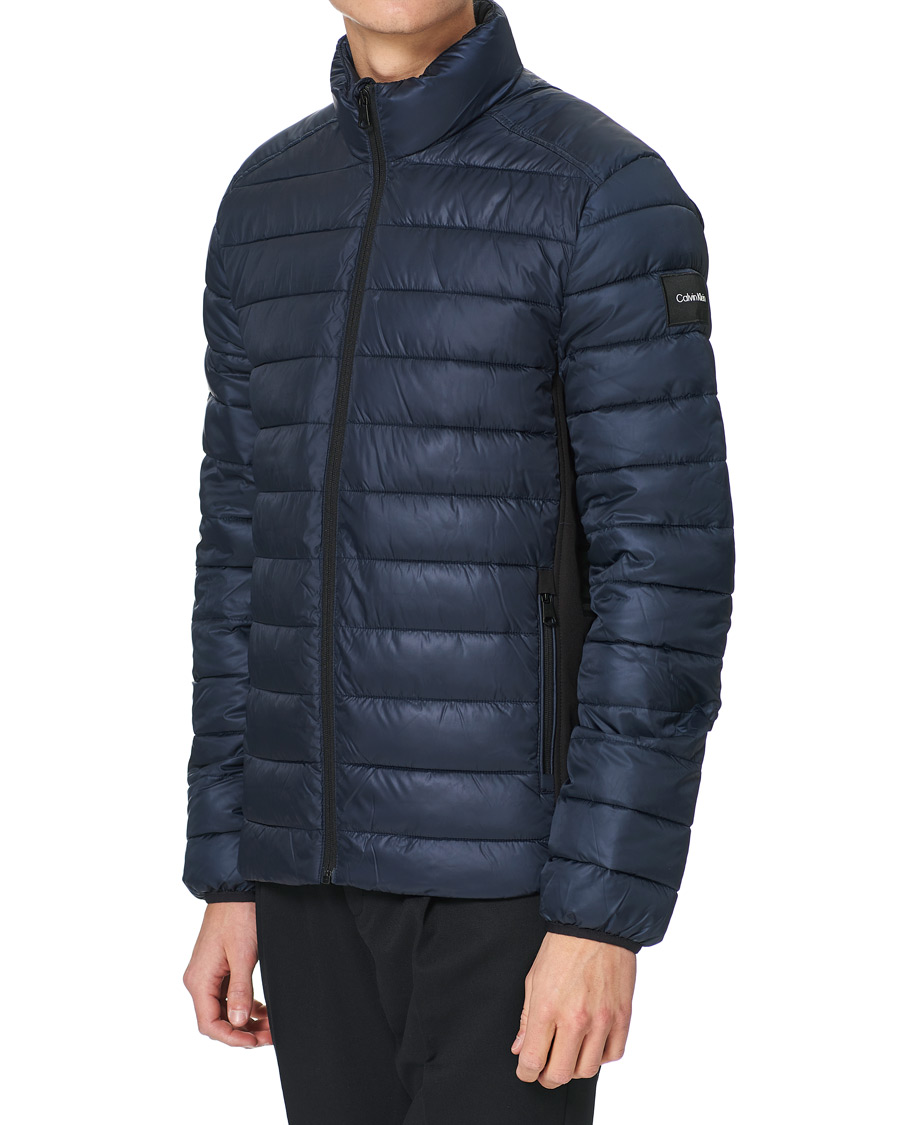 Herren | Jacken | Calvin Klein | Recycled Side Logo Down Jacket Navy