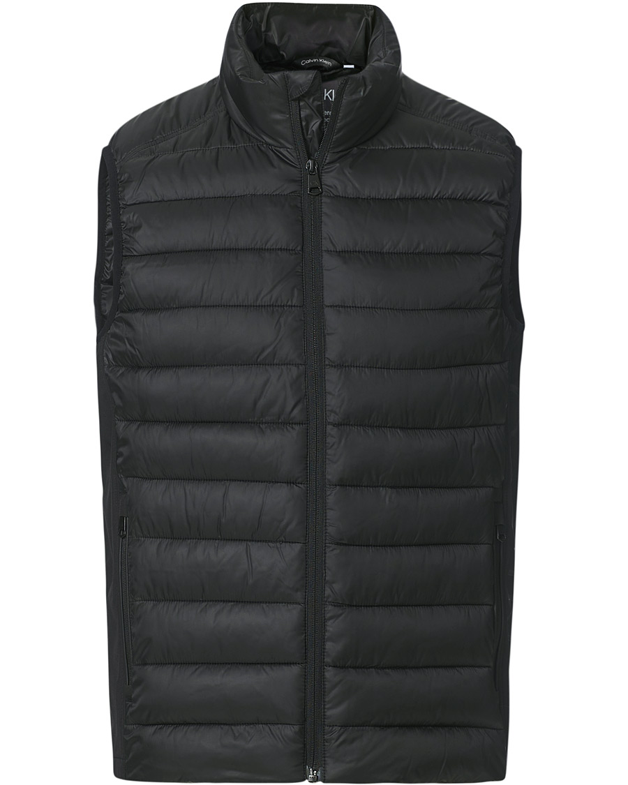 Herren | Jacken | Calvin Klein | Recycled Side Logo Down Vest Black