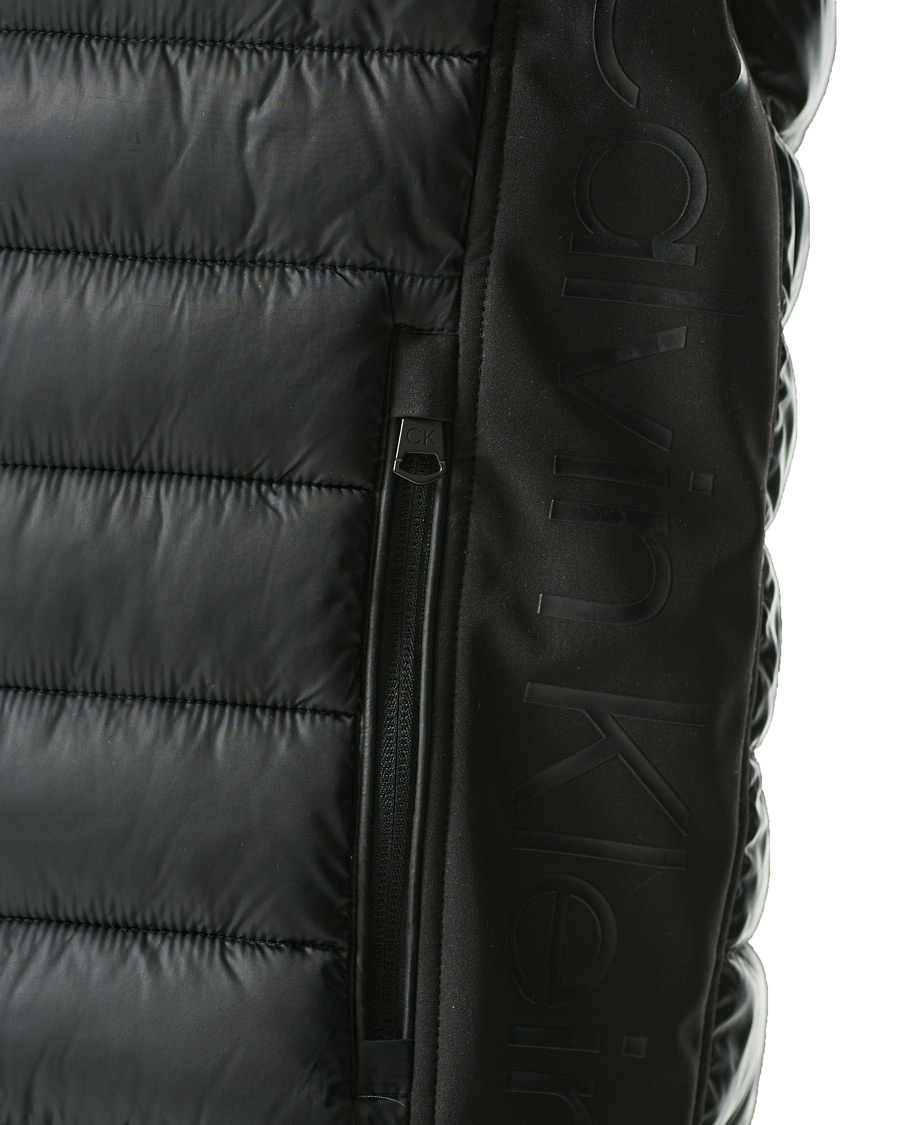 Herren | Jacken | Calvin Klein | Recycled Side Logo Down Vest Black