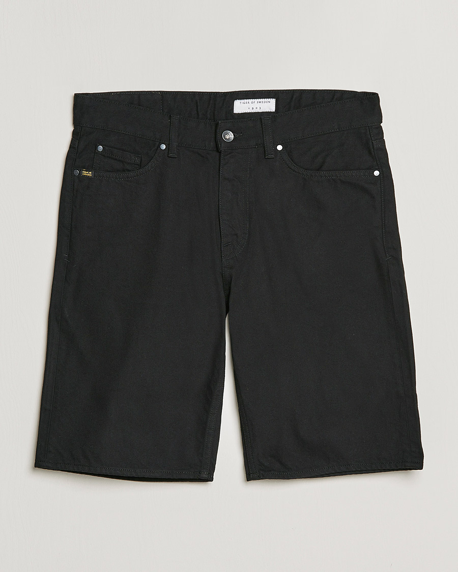 Herren | Shorts | Tiger of Sweden | Kylian Jeans Shorts Black