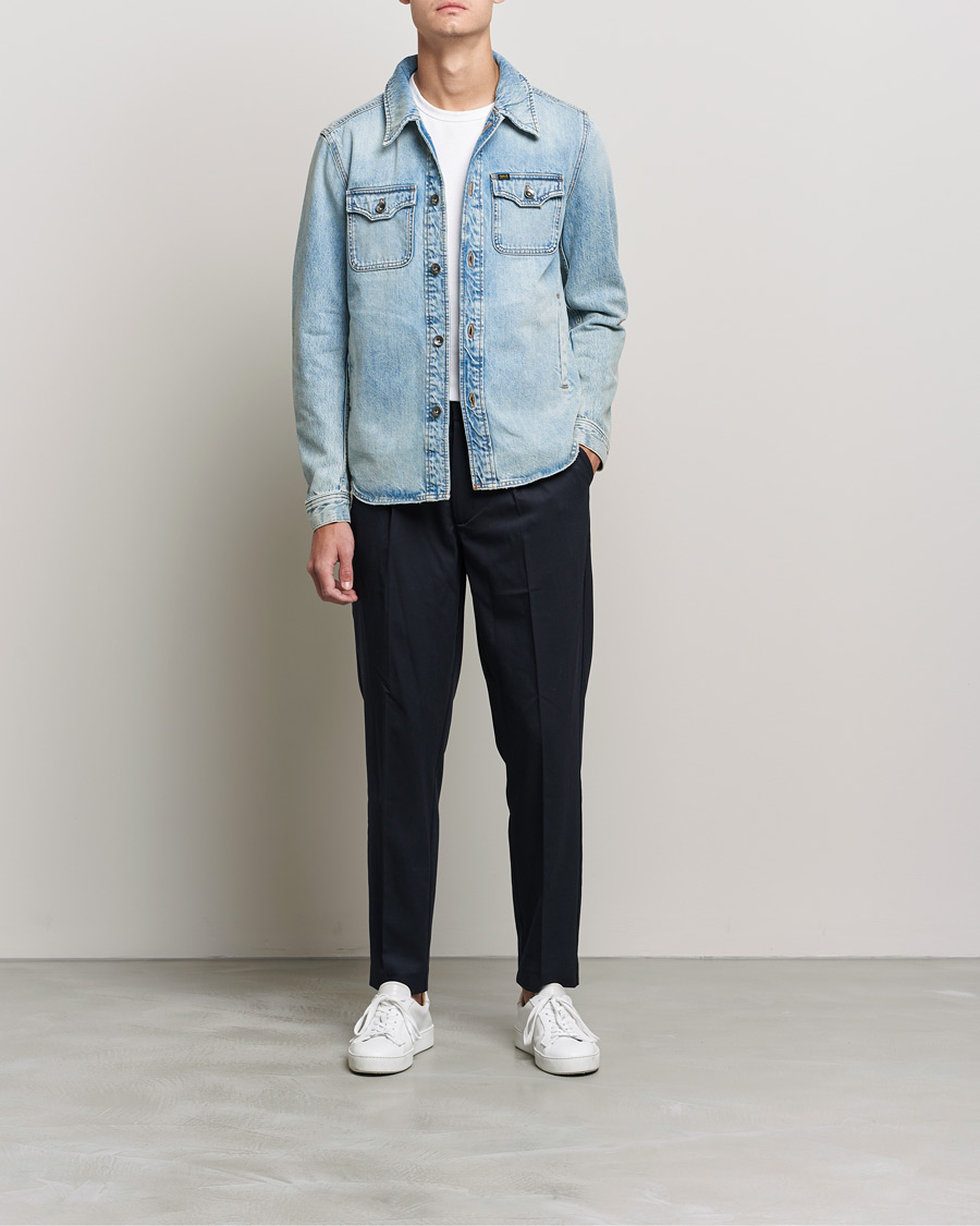 Herren | Jacken | Tiger of Sweden | Get Jeans Jacket Light Blue