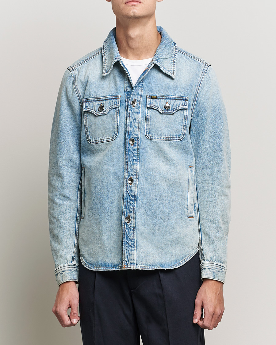 Herren | Jacken | Tiger of Sweden | Get Jeans Jacket Light Blue