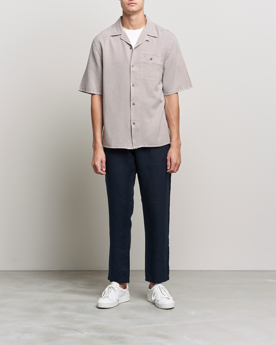 Herren | Hosen | NN07 | Karl Linen Trousers Navy