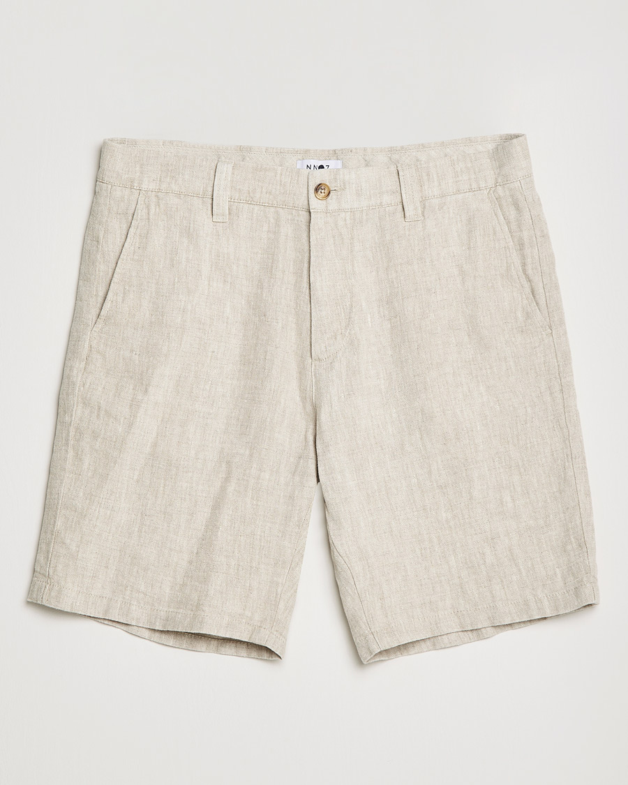 Herren | Shorts | NN07 | Crown Linen Shorts Oat