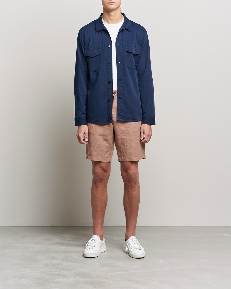 Herren | Shorts | NN07 | Crown Linen Shorts Nougat