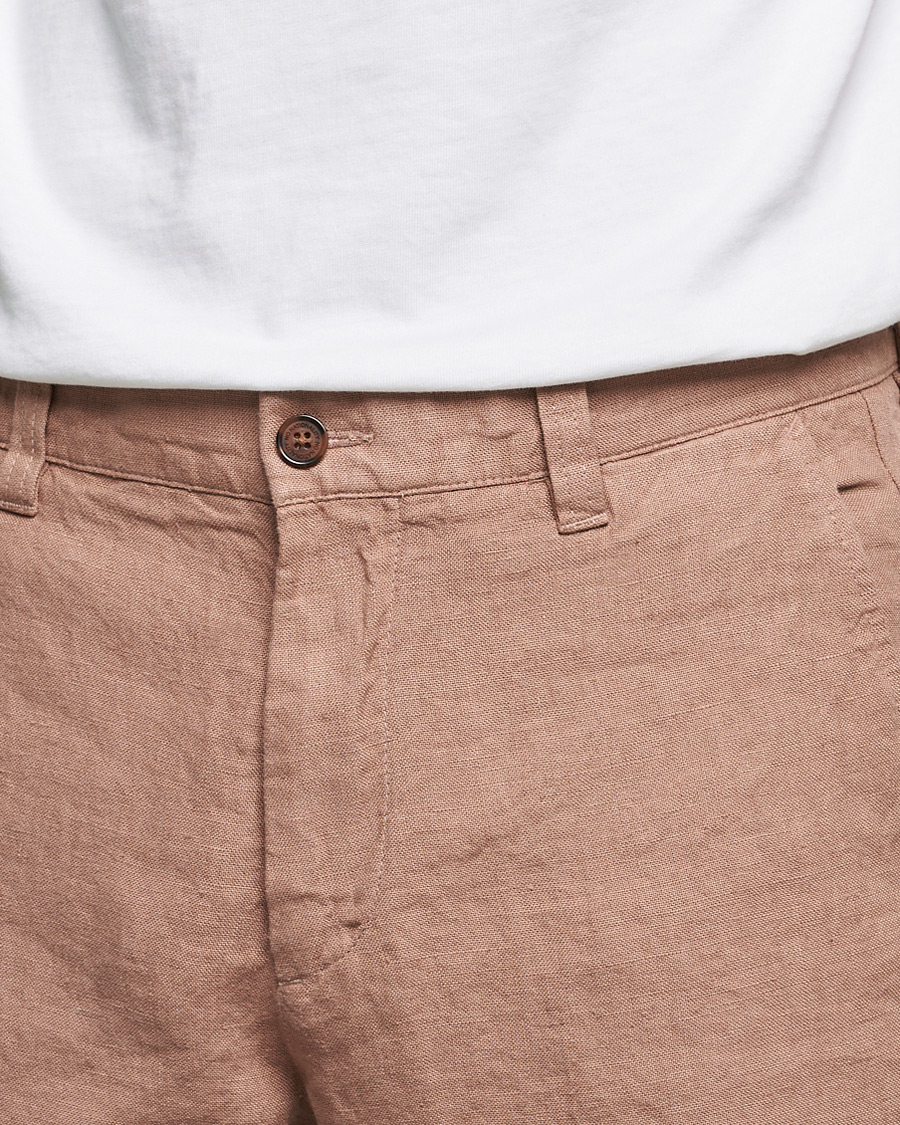 Herren | Shorts | NN07 | Crown Linen Shorts Nougat