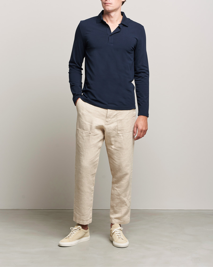 Herren | Hosen | NN07 | Nohr Heavy Linen Trousers Ecru