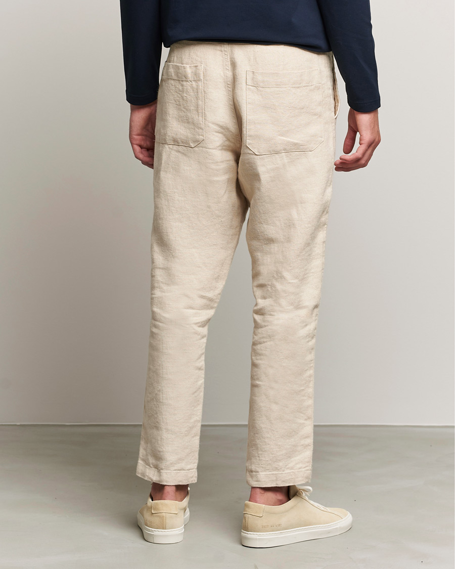 Herren | Hosen | NN07 | Nohr Heavy Linen Trousers Ecru